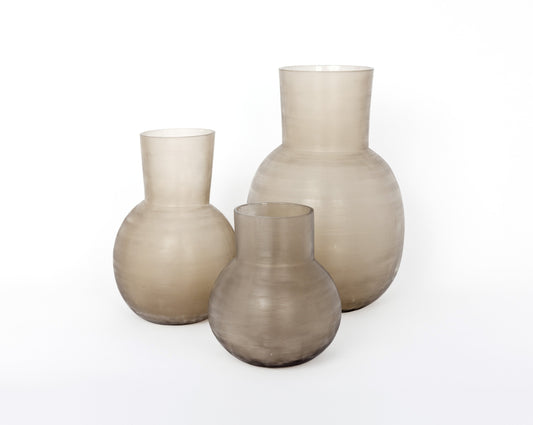 Mouthblown Bud Glass Vase