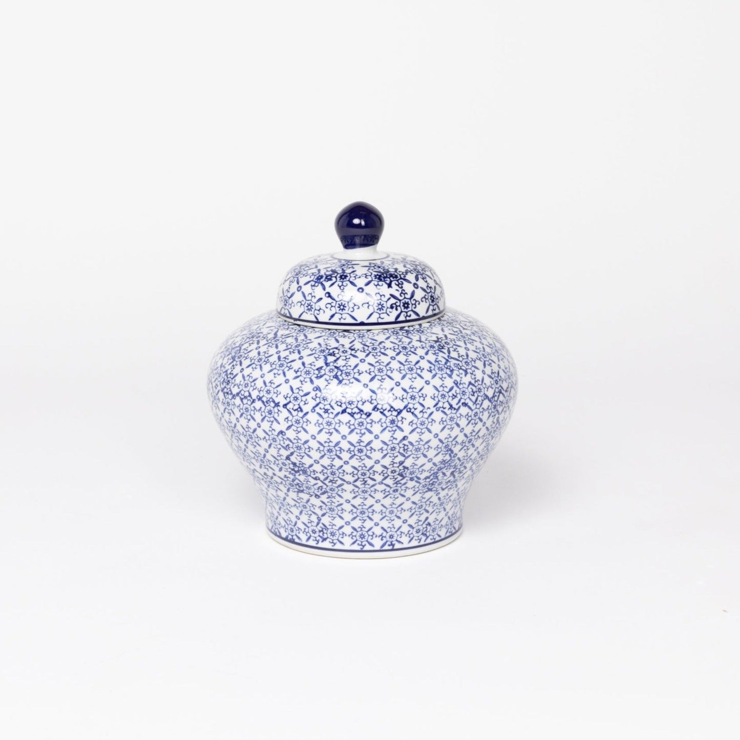 Delft Blue Porcelain Jar - Small