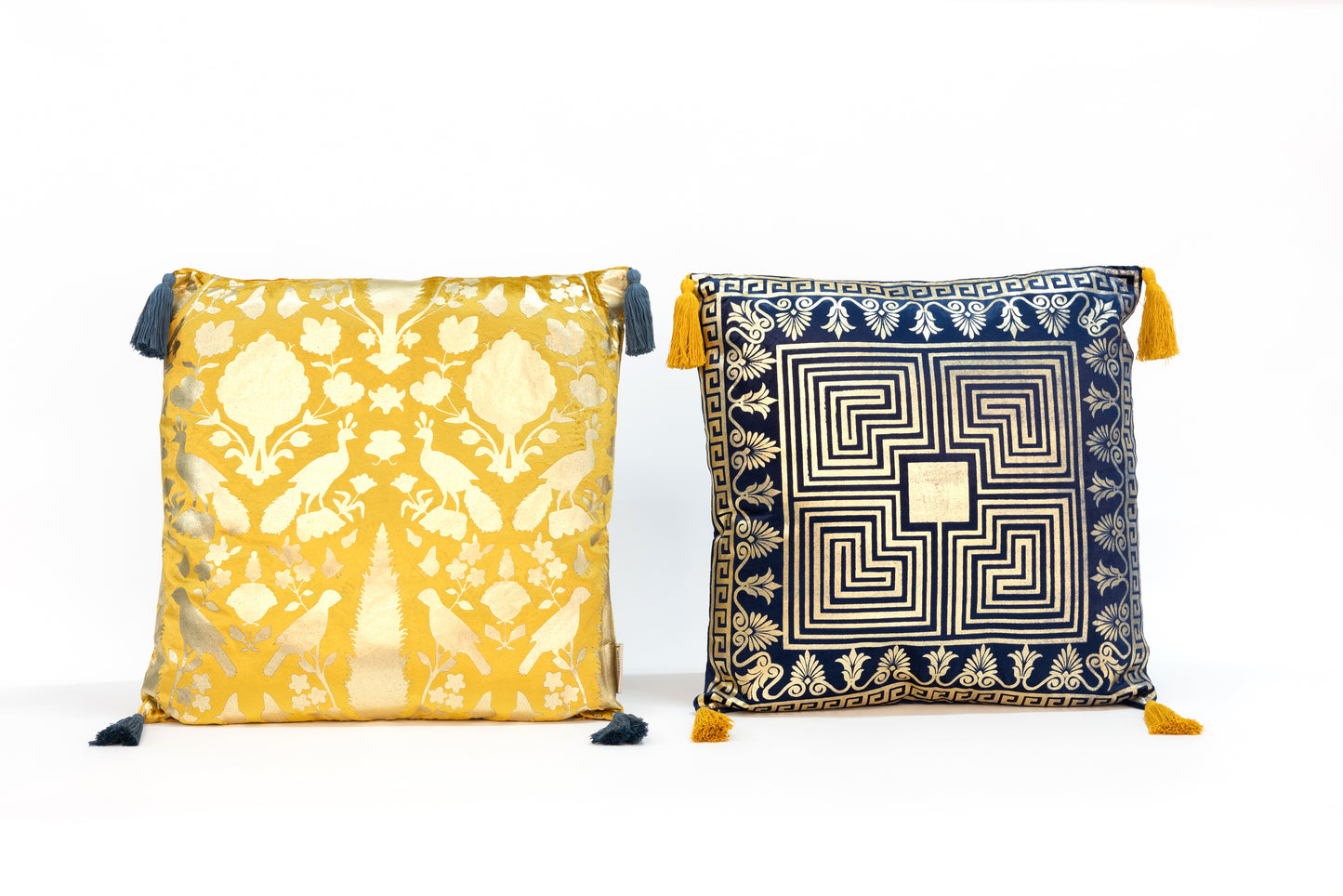 Blue Velvet Cushion