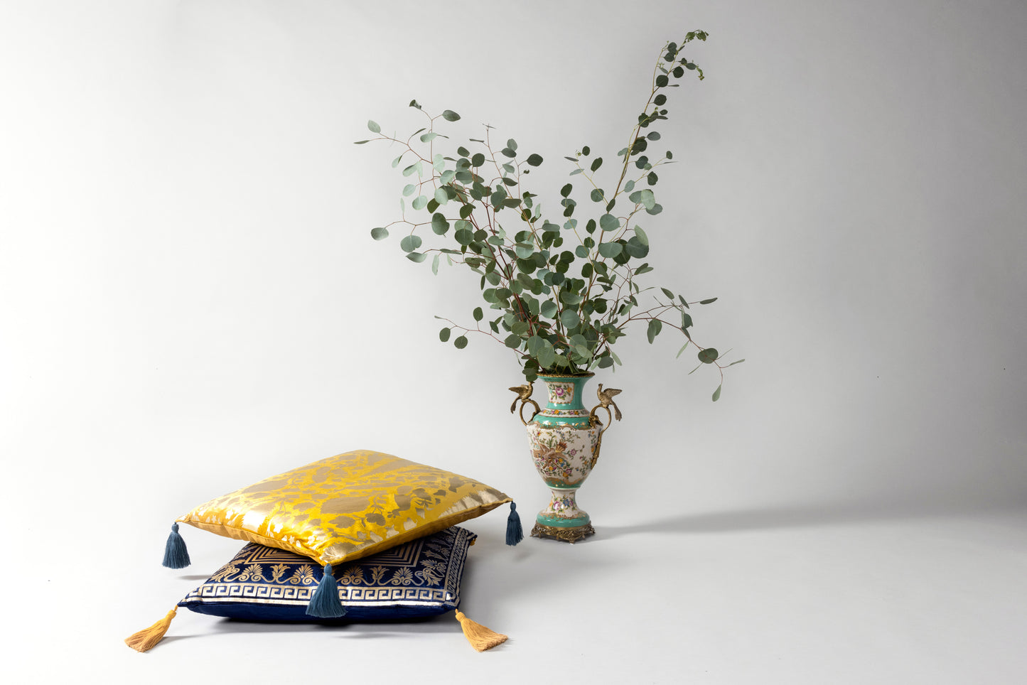 Blue Velvet Cushion