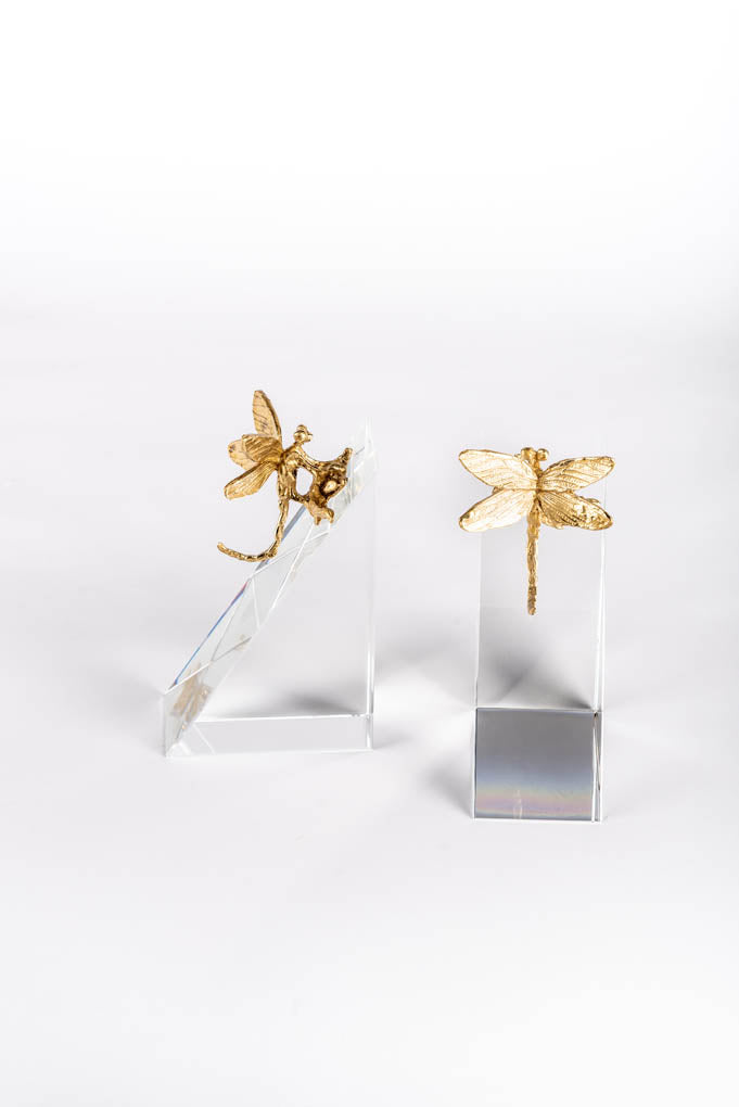 Dragonfly Bookends