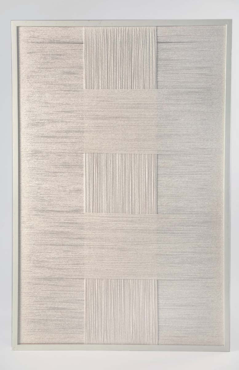 Ivory Rope Wall Plaque - Rectangle