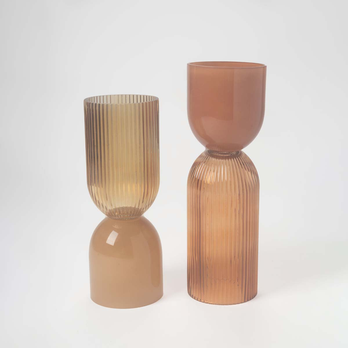 Versatile Orange Glass Vase