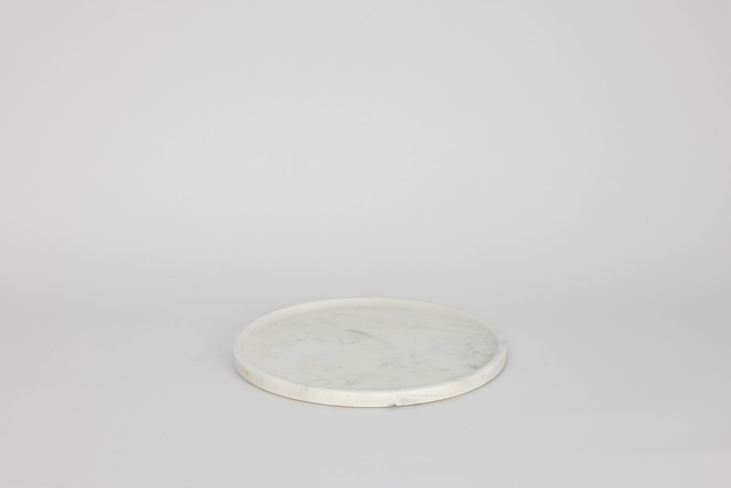 Solid Natural Carrara Marble Tray - Small