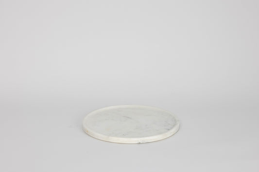 Solid Natural Carrara Marble Tray - Small