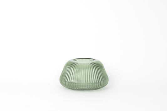 Sage Green Glass Vase - Small