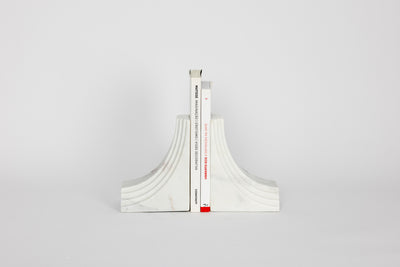 Marble Bookends