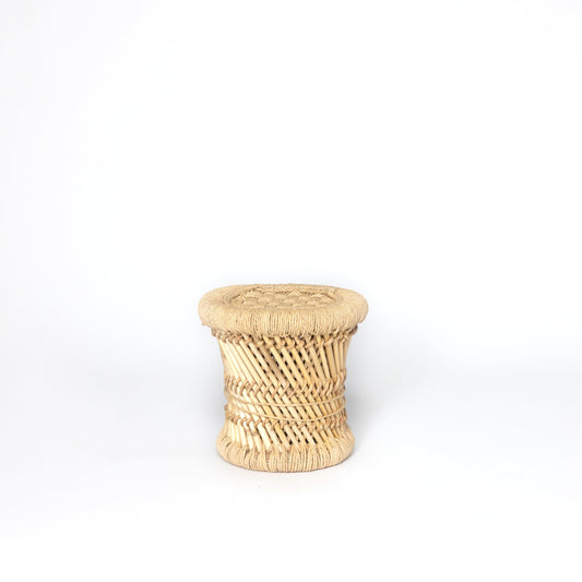 Baby Table in Bamboo and Natural Rope