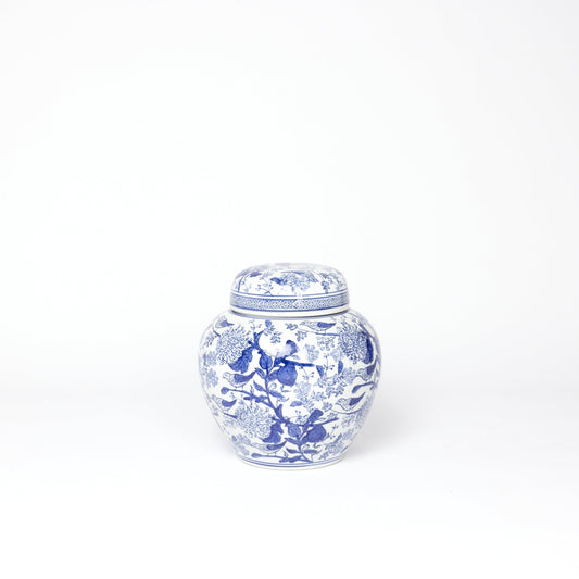 Delft Blue Porcelain Jar - Large