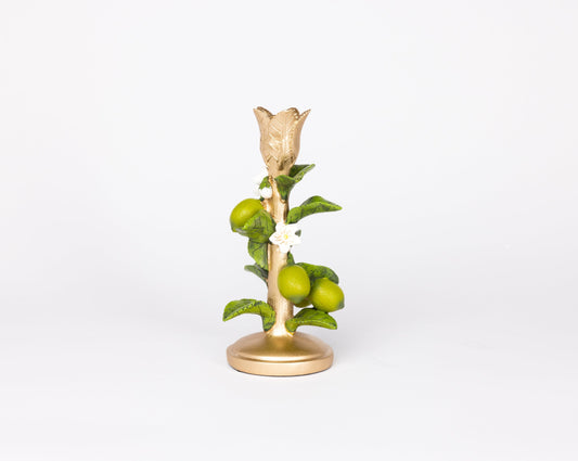 Polyresin Persian Lime Candle Stick