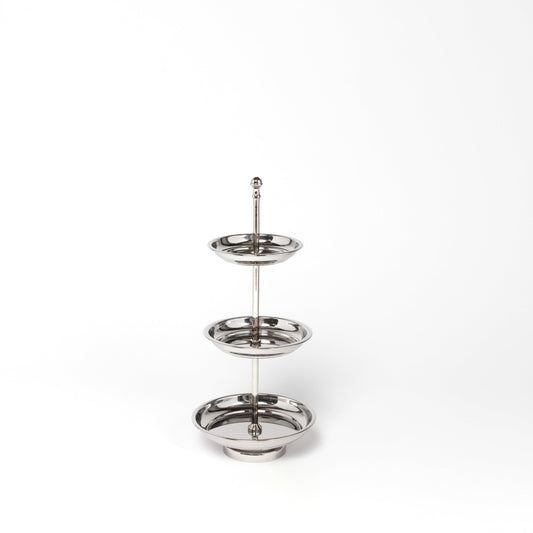 3-Tier Etagere in Stainless Steel