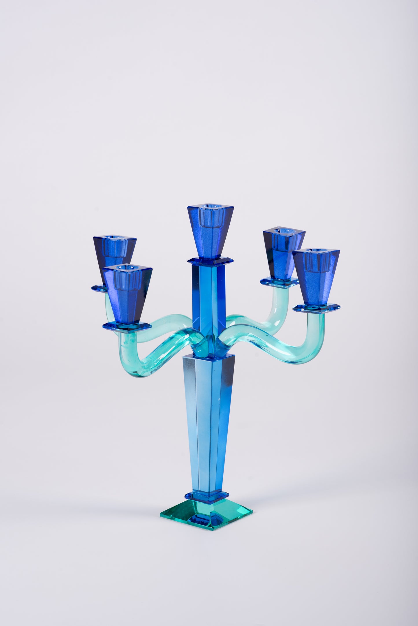 Glass Candelabrums