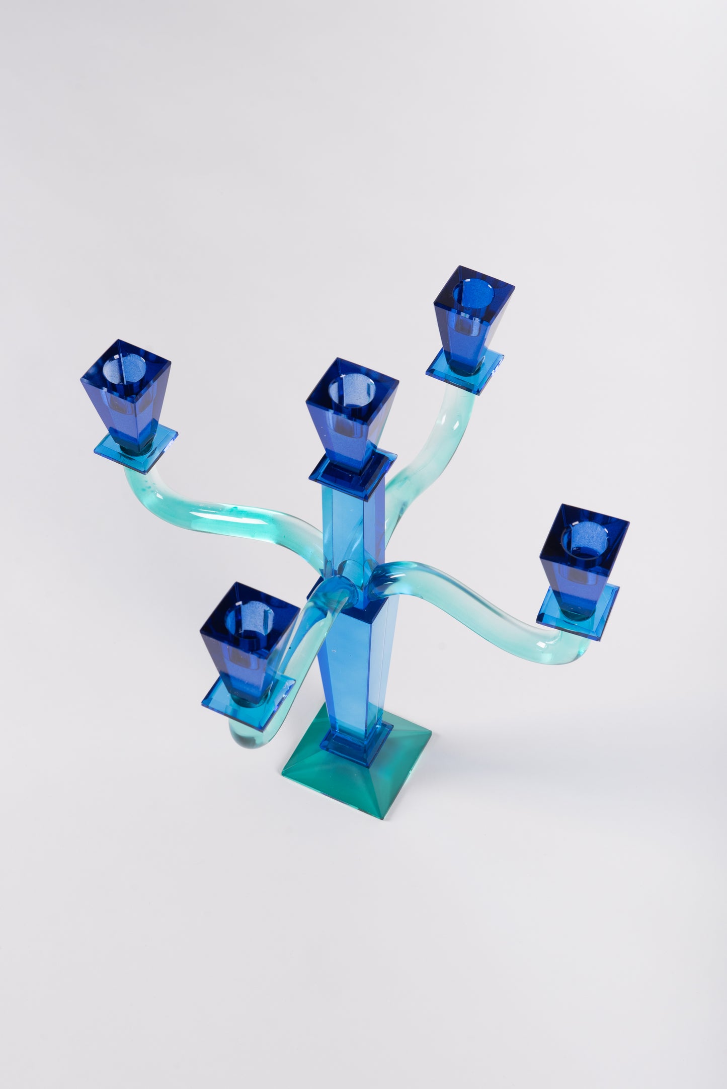 Glass Candelabrums