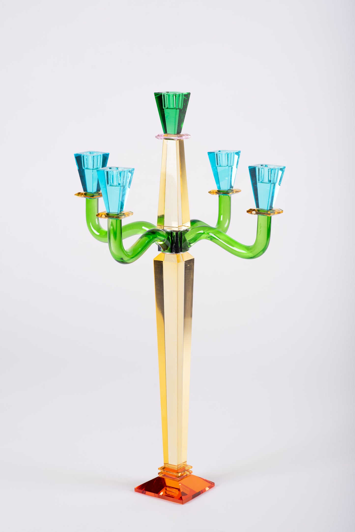 Glass Candelabrums