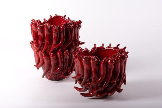 Chilli Peppers Vases