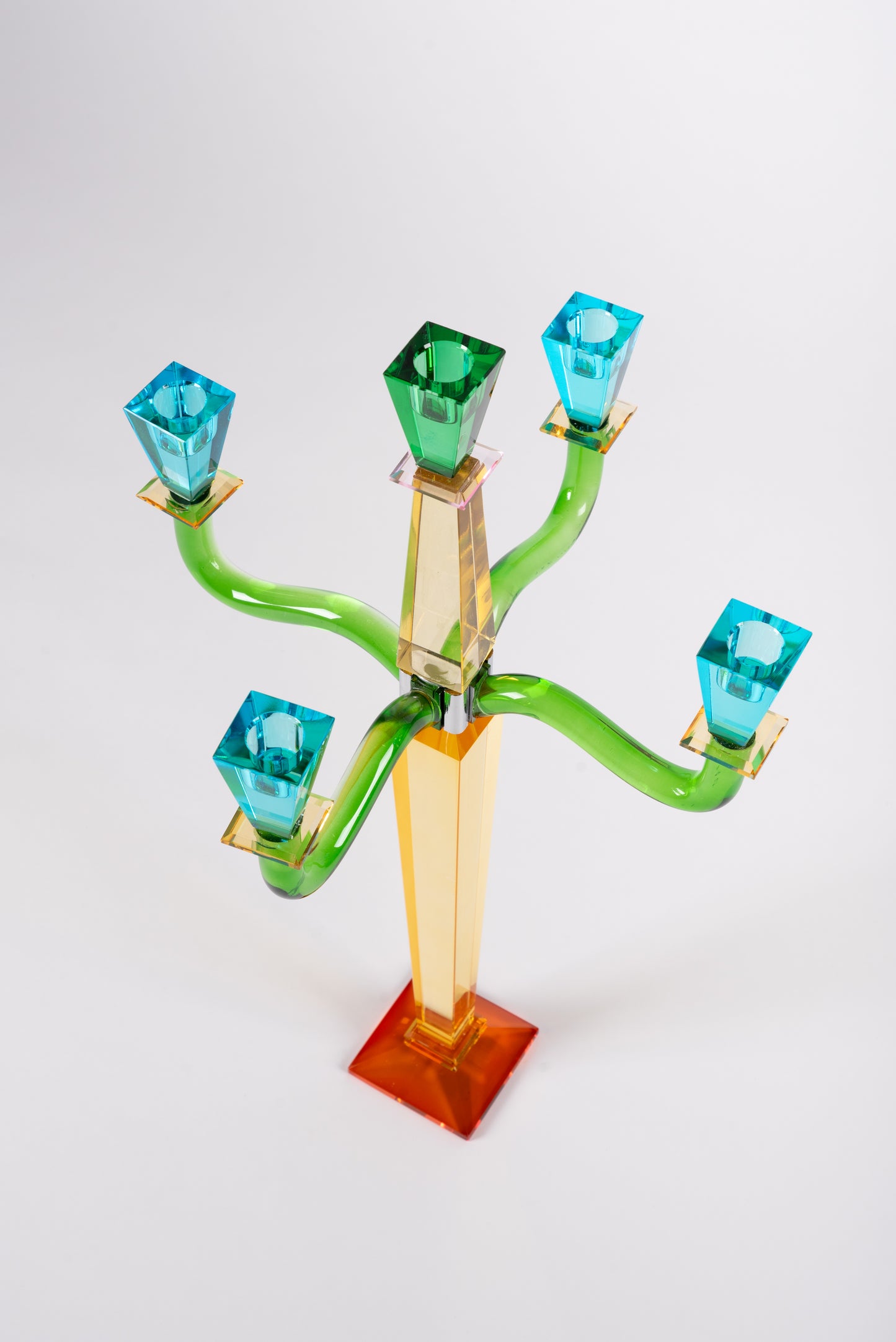 Glass Candelabrums